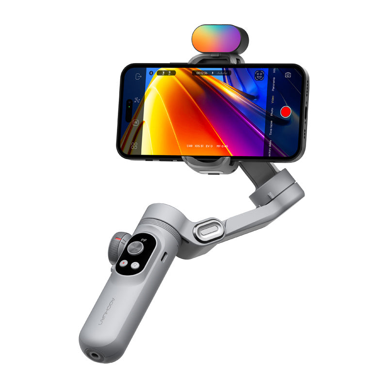 AOCHUAN X Pro Gimbal with RGB Lighting (Gray)_1