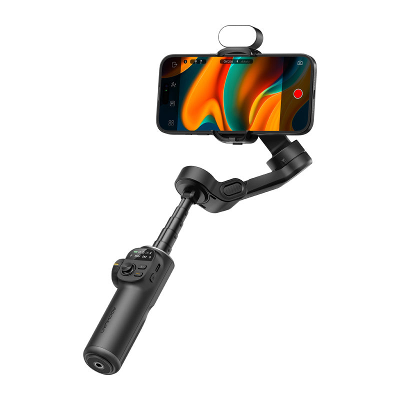 AOCHUAN X2 Gimbal with RGB Lighting (Black)_1