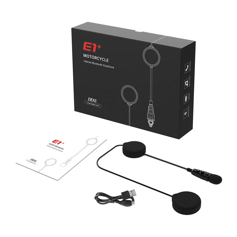 EJEAS E1+ Bluetooth headset for helmets_1