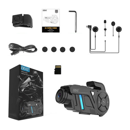 Motorcycle intercom with EJEAS K1Pro+ recorder_1