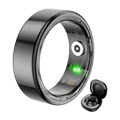 COLMI R02 Smart Ring, size 10, 19.8 mm (black) + charging case_3