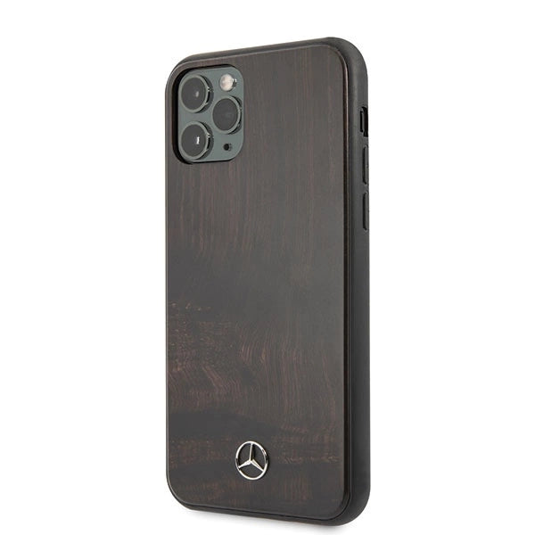 Mercedes Wood Line Rosewood case for iPhone 11 Pro - brown_1
