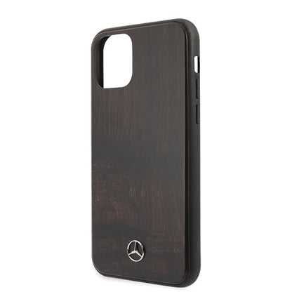 Mercedes Wood Line Rosewood case for iPhone 11 Pro - brown_2