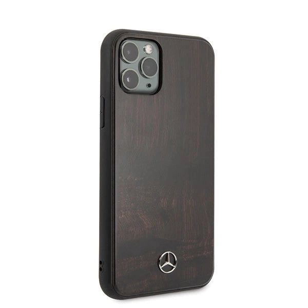 Mercedes Wood Line Rosewood case for iPhone 11 Pro - brown_4