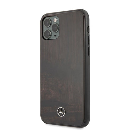 Mercedes Wood Line Rosewood case for iPhone 11 Pro Max - brown_1