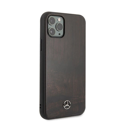 Mercedes Wood Line Rosewood case for iPhone 11 Pro Max - brown_4