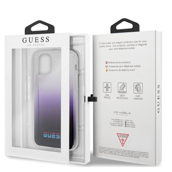Guess GUHCN65DGCPI iPhone 11 Pro Max purple/gradient purple hard case California_2