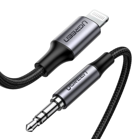 CABLE UGREEN LIGHTNING TO 3.5MM MALE ADAPTER  1M_0