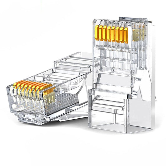 Ugreen 10x plug plug coupler end RJ45 8P8C Cat 6 transparent (50961)_0