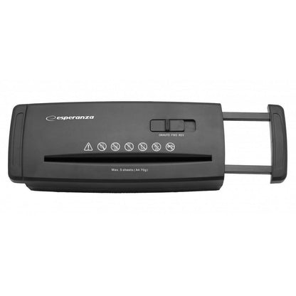 Destruidora de Papel Esperanza EN104 Compacta 6 Folhas