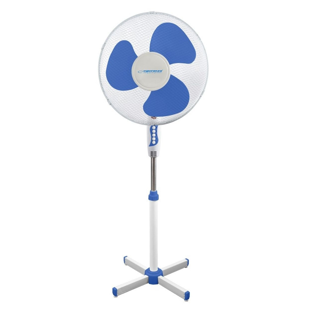 Ventoinha de Pé Esperanza HURRICANE 16” 50W Branca/Azul