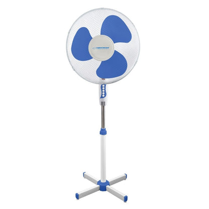 Ventoinha de Pé Esperanza HURRICANE 16” 50W Branca/Azul