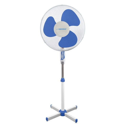 Ventoinha de Pé Esperanza HURRICANE 16” 50W Branca/Azul