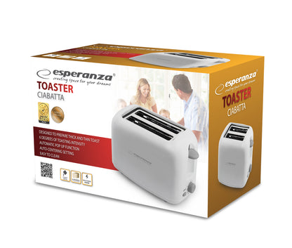 Torradeira Esperanza 2 Fatias 600W 6 Níveis de Calor