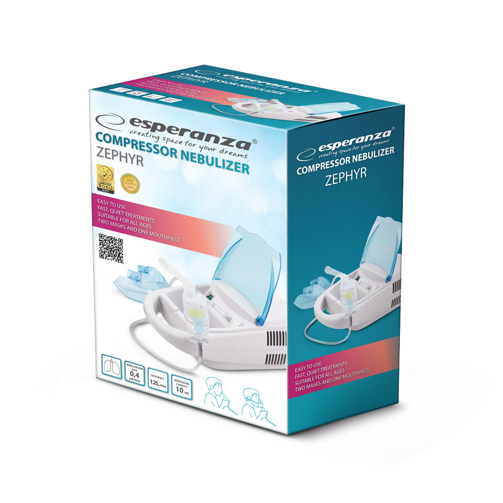 Esperanza Nebulizador/Inalador Portátil c/ Acessórios ECN002