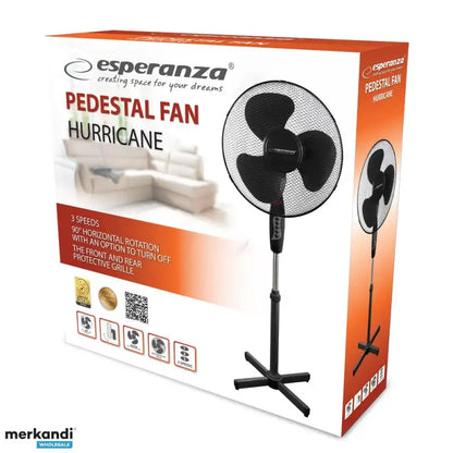 Ventoinha de Pé 3 Velocidades 50W (Ø40cm) ESPERANZA