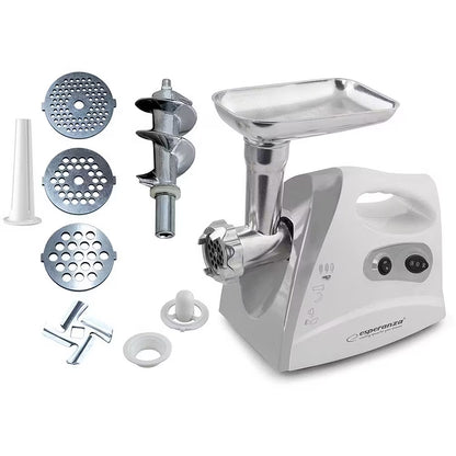 Picadora de Carne Esperanza MEATBALL 600W Cinzenta
