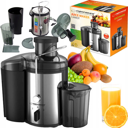 Centrifugadora Esperanza CARROT 500W para Frutas e Legumes
