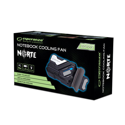 Ventilador de Refrigeração c/ LED USB p/ Portátil Norte Esperanza