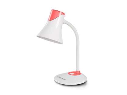Candeeiro de secretária Polaris, Esperanza / E27 / LED / 12W / Branco e Vermelho