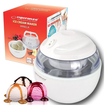 Máquina de Gelados Esperanza VANILLA 0,6L Branca