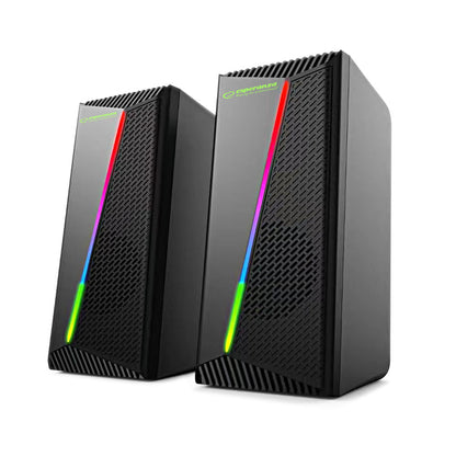 Colunas USB 2.0 Esperanza c/ LED RAINBOW NORTEC