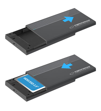 Caixa Externa p/ Disco Rigido HDD de 2,5" ESPERANZA