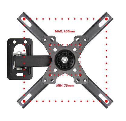 Suporte de Parede para TV Esperanza 12"-50" Horus máx. 20kg