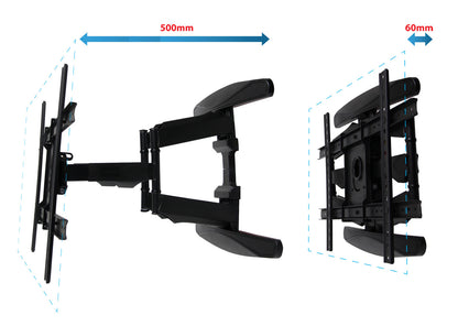 Suporte TV Parede Esperanza Inclinável para TV de 40" a 80" Máx. 68.2kg