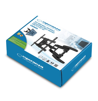 Suporte TV Parede Esperanza Inclinável para TV de 40" a 80" Máx. 68.2kg