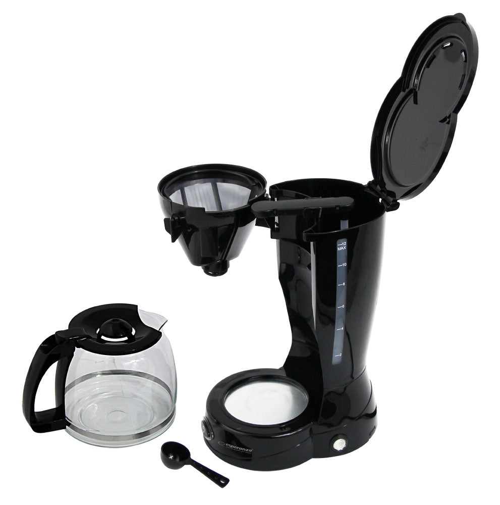 Cafeteira Esperanza c/ 1.5L e Filtro reutílizável Incluído 800W EKC009_3