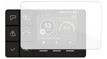 Película Protetora 3mk  para GPS Yanosik GTR - Vidro Híbrido FlexibleGlass™