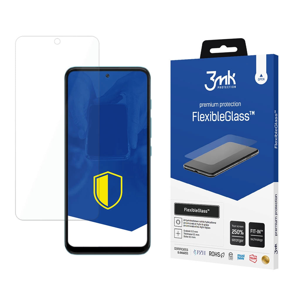 Película de Vidro Híbrido 3MK FlexibleGlass para Motorola Moto G71 5G