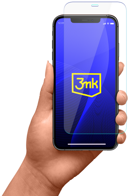 Película Protetora 3MK para Smartphone Oppo A17 - Vidro Híbrido FlexibleGlass™