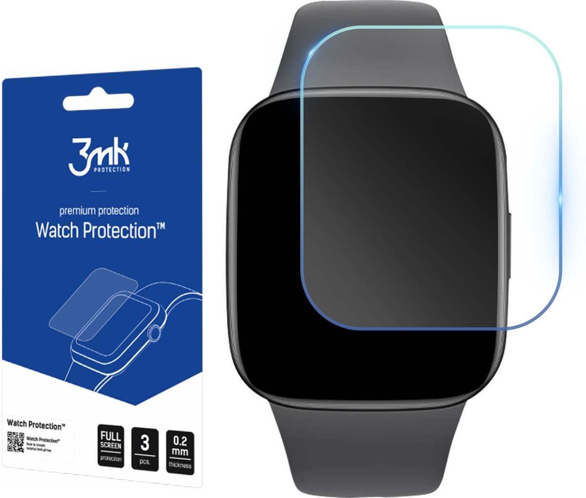 Película de Proteção / 3mk /  para Relógio Xiaomi Redmi Watch 3 Active / ARC