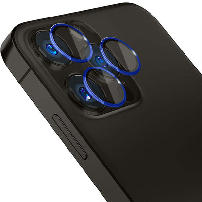 Película Protetora de Lente 3MK com Moldura Azul para Câmera de  iPhone 15 Pro