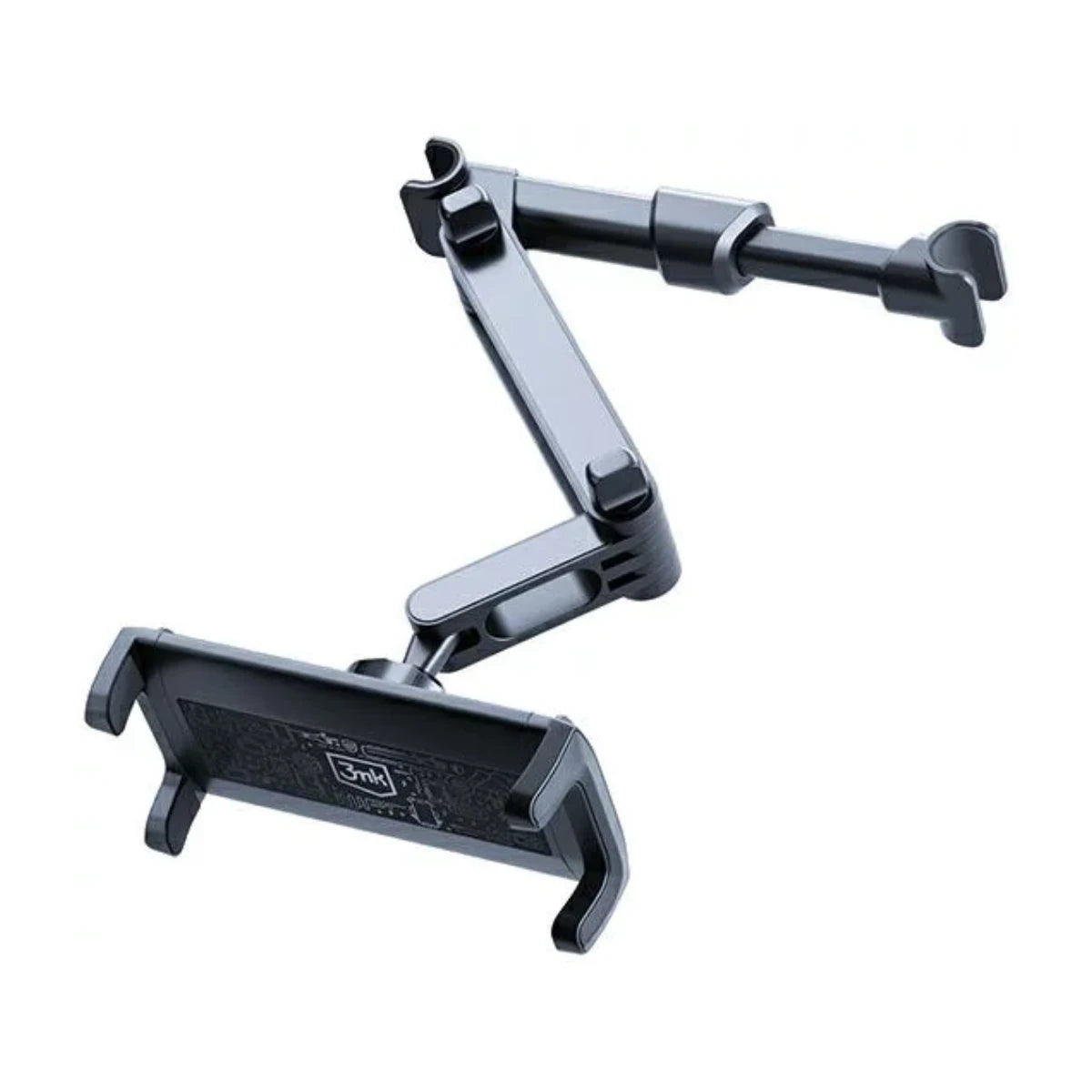 Suporte de Smartphones Carro para Apoio de Cabeça 3mk / Preto / Single Headrest