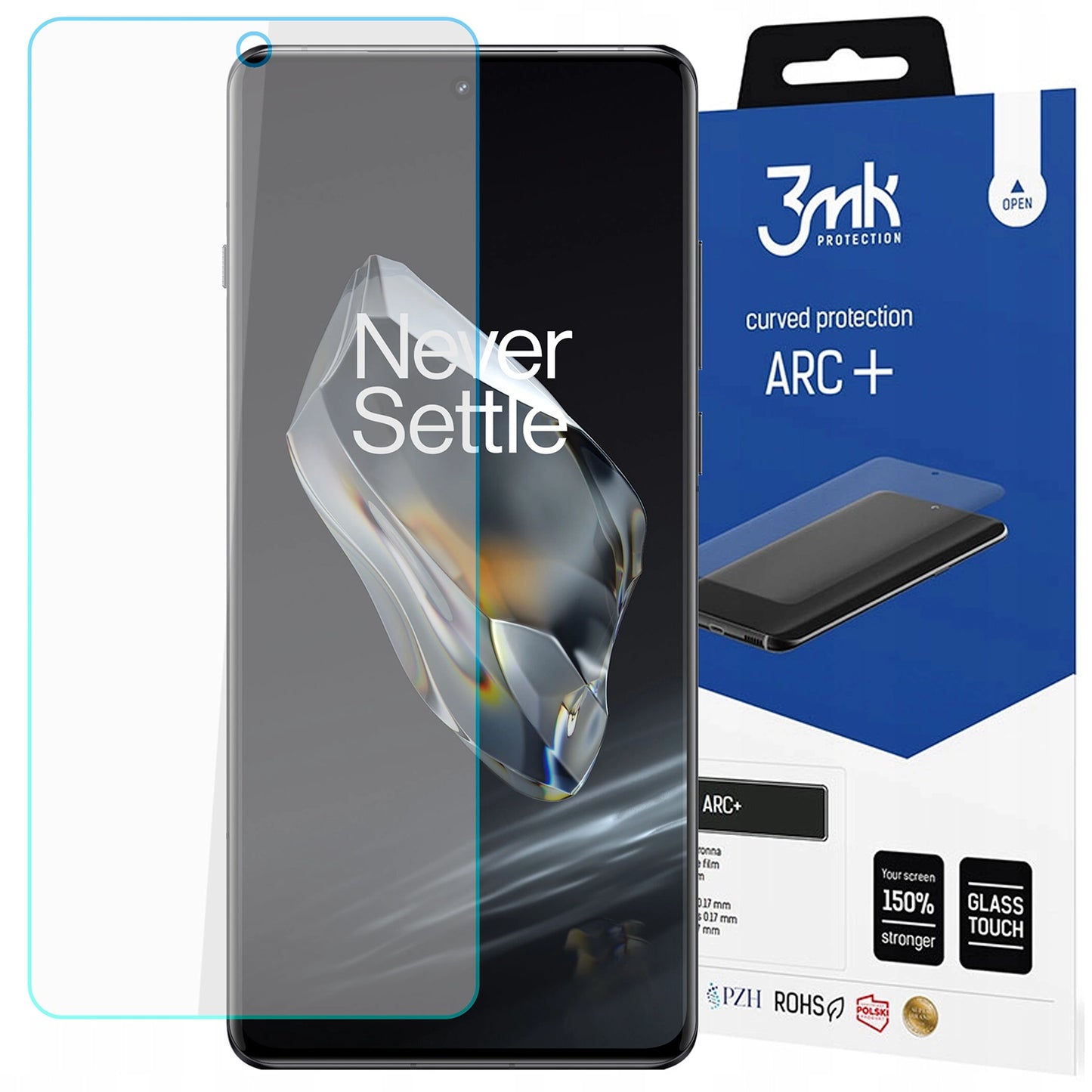 Película de Proteção 3mk para Smartphone OnePlus 12 /ARC+
