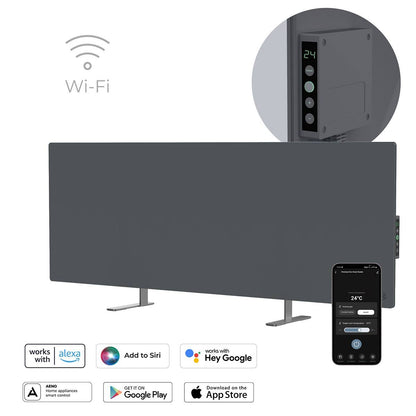 Aeno Radiador Infravermelho Premium Eco Smart LED GH3S 700W / Cinza