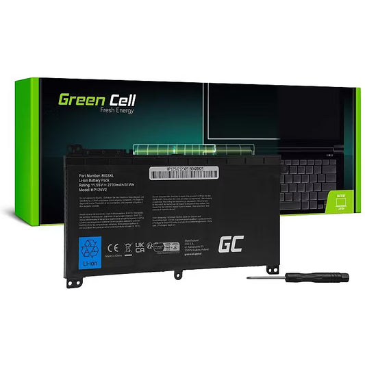 Bateria Green Cell BI03XL ON03XL para HP Pavilion x360 13-U 13-U000 13-U100 Stream 14-AX 14-AX000
