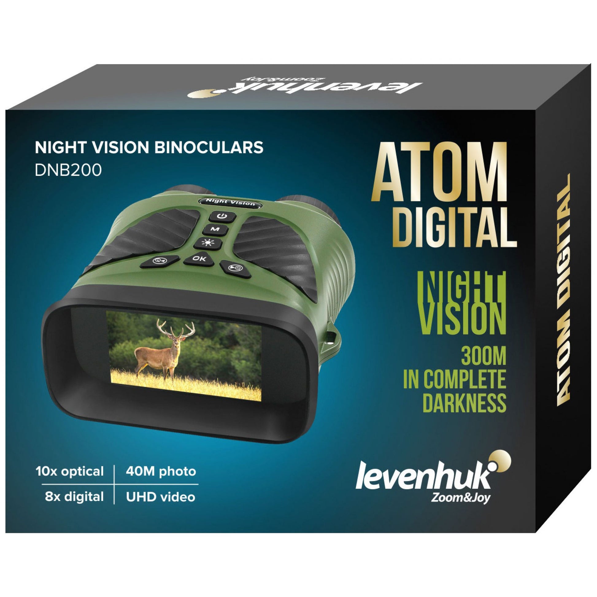Binóculo Digital LEVENHUK Atom DNB200 / Preto_0