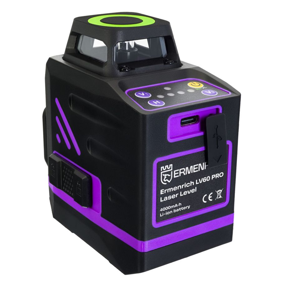 Nível a Laser Ermenrich LV60 PRO / Preto_0