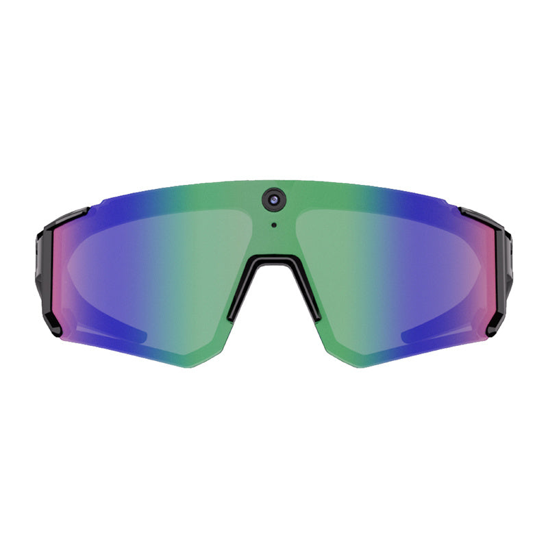 Colmi V06 AI Sports Sunglasses (Black with Blue Lenses)_0