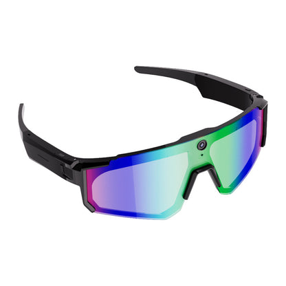 Colmi V06 AI Sports Sunglasses (Black with Blue Lenses)_4