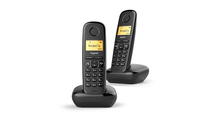 GIGASET WIRELESS  PHONE A270 DUO BLACK (L36852-H2812-D201)_1