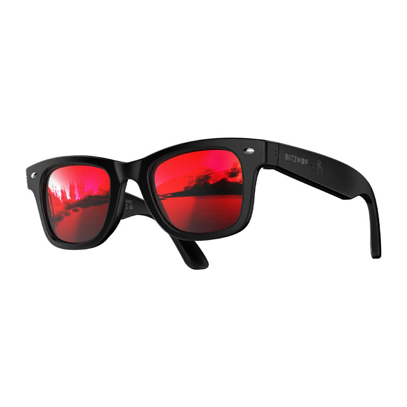BlitzWolf BW-AG1 AI Smart Glasses with Red Lenses_0