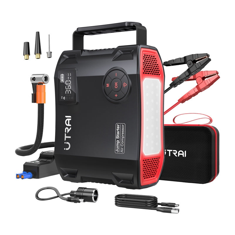 UTRAI JS5 Car Starter with Compressor_1