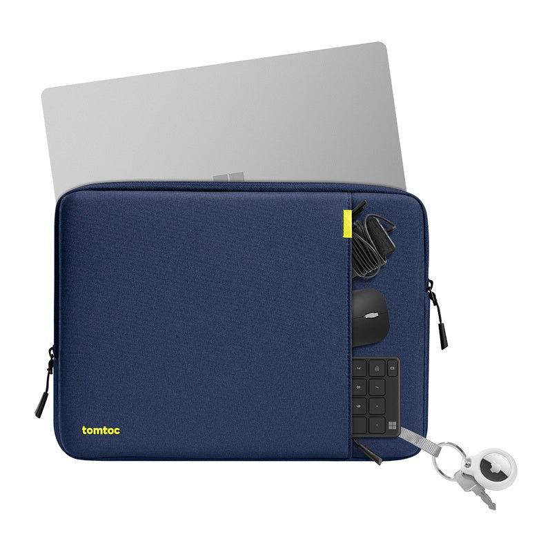 TOMTOC Defender-A13 Laptop Sleeve + 14" Case Set (Navy Blue)_3