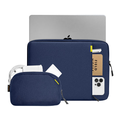 TOMTOC Defender-A13 Laptop Sleeve + 14" Case Set (Navy Blue)_5
