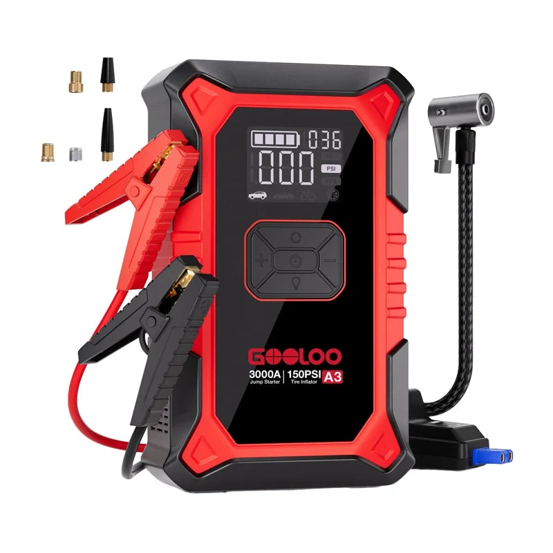 GOOLOO A3 2-in-1 Jump Starter with Compressor_1